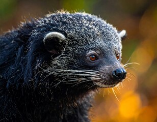 Close-up of a palm civet