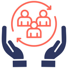 Inclusion glyph color icon