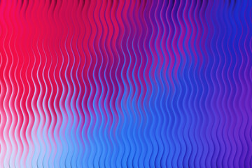 Wavy lines with red, purple, and blue gradient background