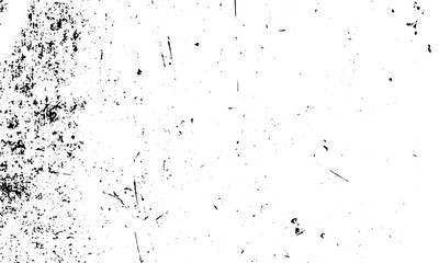 Abstract dust particle texture and dust grain on white background grunge overlay   Old grunge black texture design distressed scratches and dust overlay background  