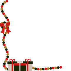 Christmas Corner with Gift