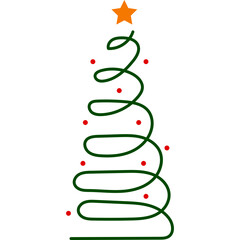 Hand Drawn Christmas Tree