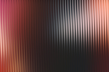 Abstract vertical ribbed background with gradient colors