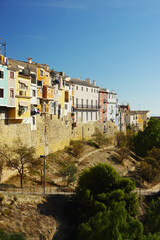 Obraz premium La Vila Joiosa town in Costa Blanca, Spain