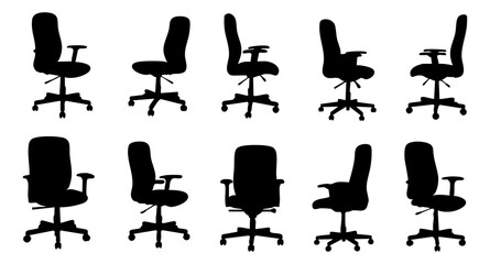 Silhouette Multiple Angle Ergonomic Office Chair Collection Furniture Design
