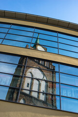 Kr&ouml;peliner Tor in Rostock, im Sp&auml;tsommer, Anfang Herbst