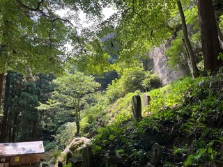 山寺の参道