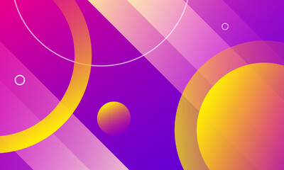 Colorful abstract background with circles. Eps10 vector