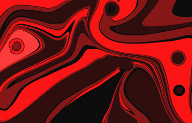 Intense red abstract background with swirling patterns creates a vibrant, dynamic, and modern visual perfect for eye-catching designs and creative projects