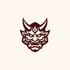 Oni mask logo