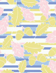 Big flower,Seamless watercolor floral pattern, flowers elements, green leaves branches on dark black background; for wrappers, wallpapers, postcards, greeting 