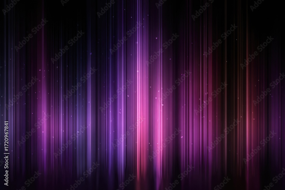 Aufkleber a vibrant, vertical design features a spectrum of deep purples and pinks, illuminated by subtle shim