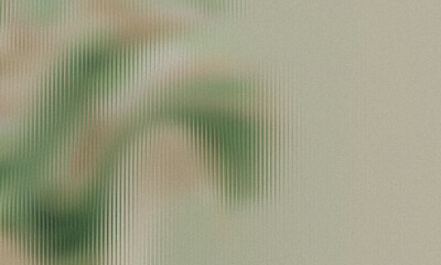 Frosted Glass Texture with Blurred Green and Beige Organic Shapes image photo