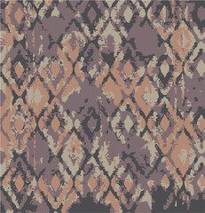 Ethnic abstract ikat art. Seamless pattern in tribal, folk embroidery, and Mexican style. Aztec geometric art ornament print.Design for carpet, wallpaper, clothing, wrapping, fabric, cover, textile