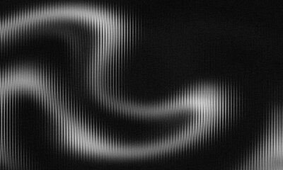 Frosted Glass Texture with Blurry Black and White Abstract Swirl Patterns background