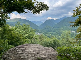 山形の山からの風景