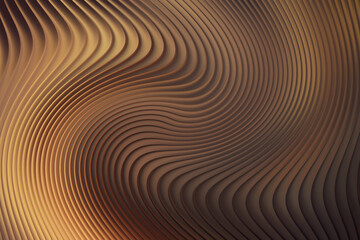 Abstract swirling textured background with warm brown and gold tones