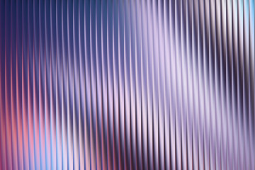 Vertical metallic ripples with purple and pink gradient