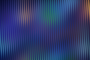 Vertical blue and purple ribbed textured background with iridescent highlights