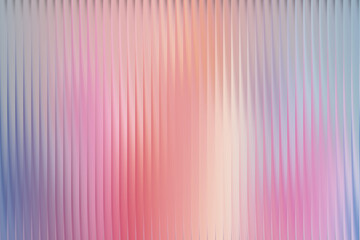 Vertical wavy lines with pastel color gradient and soft light
