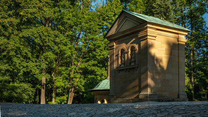 Sanktuarium Pasyjno-Maryjne w Kalwarii Zebrzydowskiej - klasztor i ścieżki Maryjne oraz kaplice i zabudowania  © Michal45