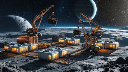 Asteroid Colony and Resource Hub