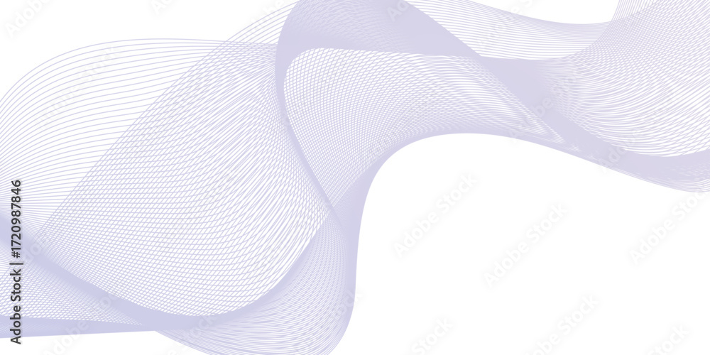 Aufkleber speed lines connection vector background. flowing futuristic dynamic motion technology. wave curve o