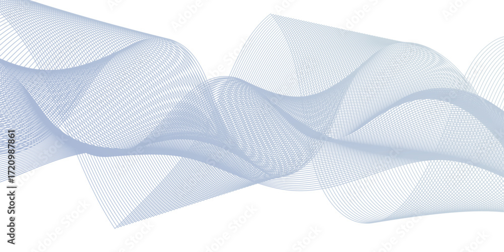 Poster speed lines connection vector background. flowing futuristic dynamic motion technology. wave curve o