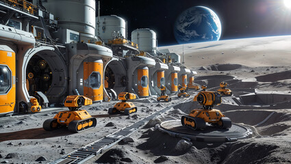 Asteroid Colony and Resource Hub