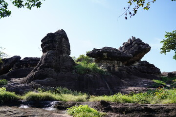Phu Pha Thoep is a tourist attraction in Mukdahan.