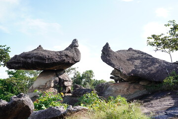 Phu Pha Thoep is a tourist attraction in Mukdahan.