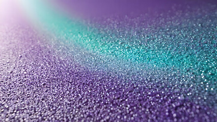 Fototapeta premium Glossy teal purple paint waves 