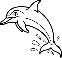 dolphin vector illustration