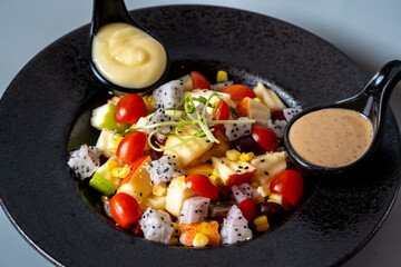 salad with vegetables