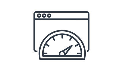 Website speed test showing fast performance