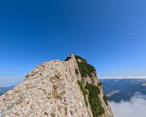 early fall on the mountains