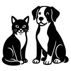 cat and dog
