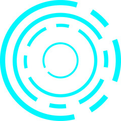 Futuristic Interface Circle