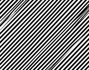Diagonal black and white lines