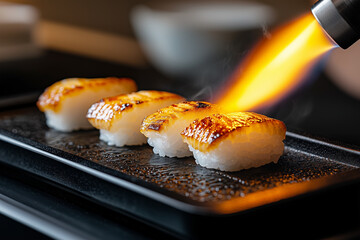 타다끼, 초밥, 토치