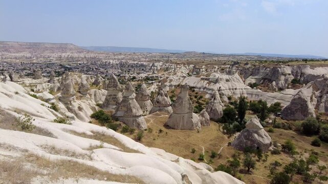 G&ouml;reme panorama view, Cappadocia, Turkiye
