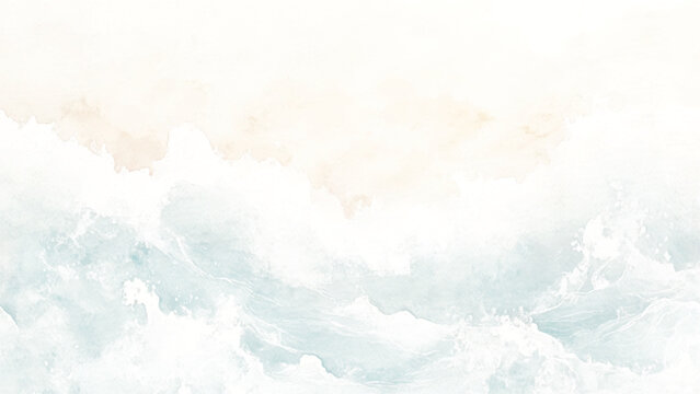 Abstract splashed watercolor textured background. Multicolored watercolor background. blue watercolor paint background design with colorful orange pink borders and bright center, watercolor bleed and