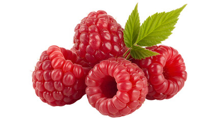 Fresh raspberries bursting with flavor and vibrant color, perfect for summer desserts or healthy snacks, ideal for food bloggers and recipe creators