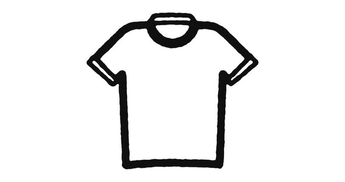 Fashion Textile Icon Animation Footage