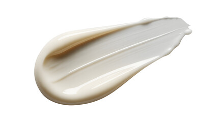 Luxurious moisturizing cream swatch to nourish and protect skin, perfect for skincare product advertising, smooth texture and light color for spa themes