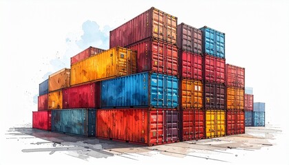 container cargo freight containers