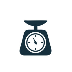 Weight scale icon isolated on white background. Weight scale icon in trendy design style. Weight scale vector icon modern and simple flat symbol for web site