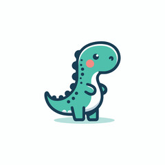 Cute Dinosaurus Logo