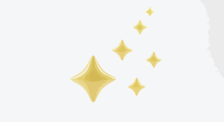 Sparkling golden starbursts creating a magical aura of success and achievement, perfect for celebrating wins and bright futures