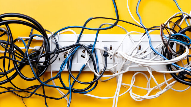 Fire in an electrical plug, socket, partition, short circuit in an electrical wire that causes the wire to catch fire. Overloading of extension cords, sockets